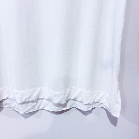 SIMONS White long sleeve t-shirt - Picture 6 of 9